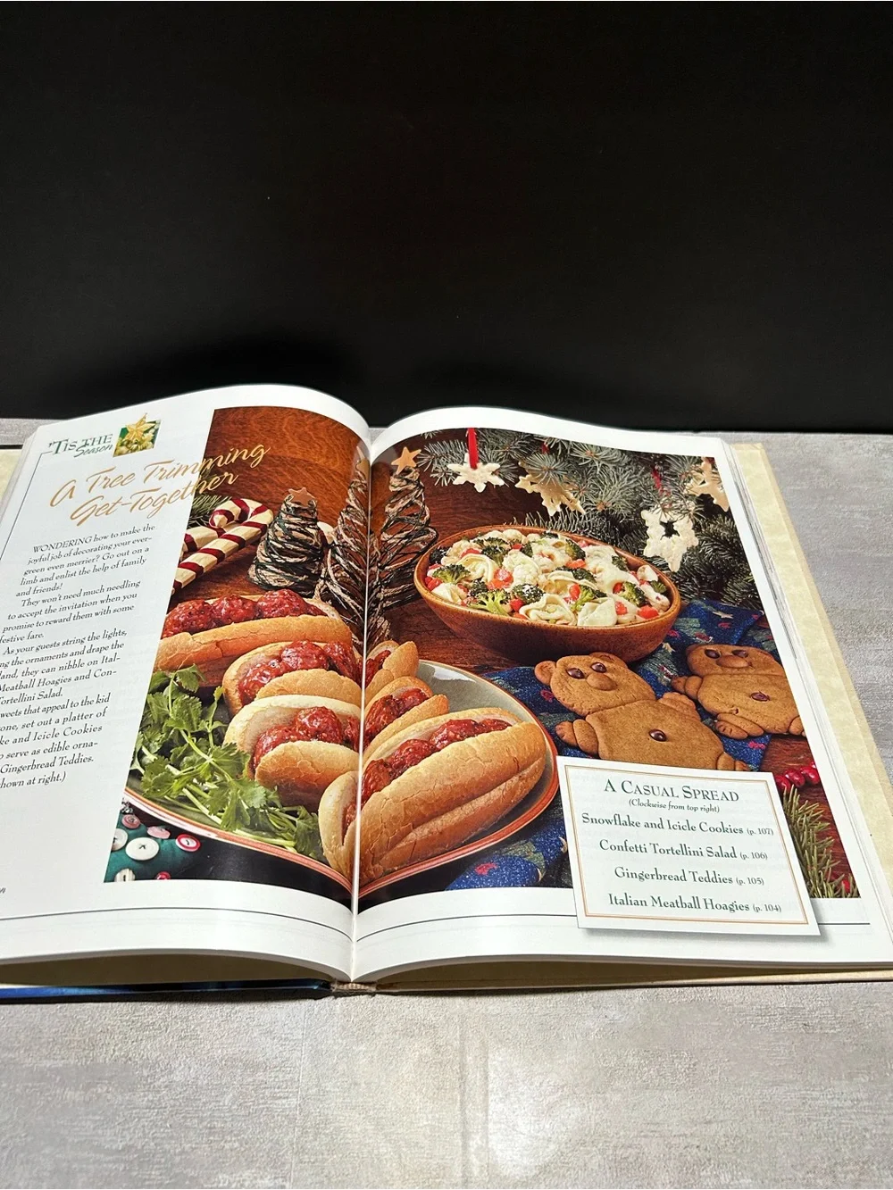 Taste Of Home open cookbook